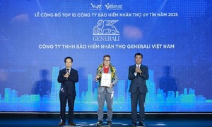 Generali Vietnam among top 10 reputable insurance companies