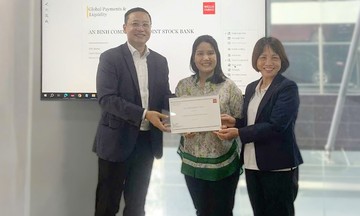 ABBank được vinh danh Ngân hàng có chất lượng thanh toán quốc tế xuất sắc