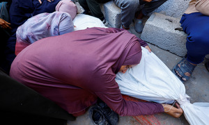 Gaza runs out of burial shrouds