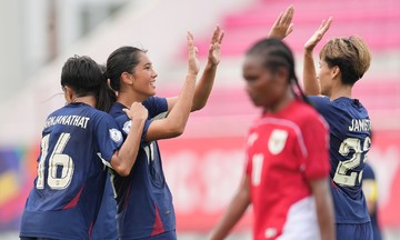 Thái Lan đại thắng Indonesia ở ASEAN Cup nữ 2025