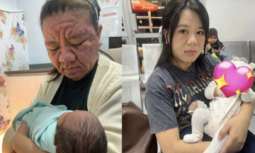 Bất ngờ nổi tiếng với khuôn mặt biến đổi khi mang bầu