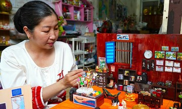 Ký ức miền Tây qua những ngôi nhà thu nhỏ