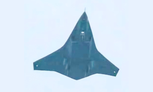 New tailless fighter jet spotted in China
