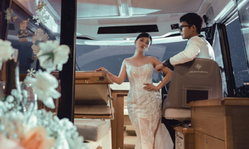 Sự kiện cưới trên du thuyền giữa lòng Phú Mỹ Hưng