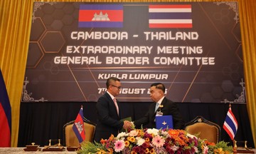 Campuchia - Thái Lan đạt thỏa thuận 13 điểm về duy trì ngừng bắn