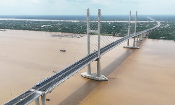 Cầu Rạch Miễu 2 hoàn thành trước 5 tháng