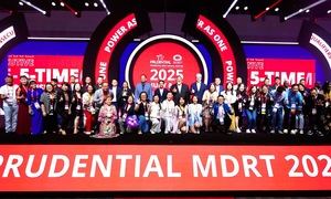 Prudential leads Vietnam in MDRT members for three consecutive years