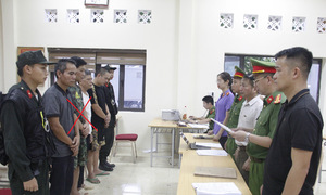 42 arrested for illegal gold mining in forest ravine
