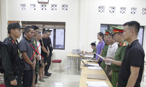 42 arrested for illegal gold mining in forest ravine