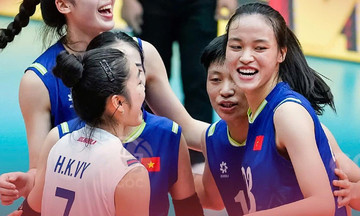 Bóng chuyền nữ Việt Nam gây sốc ở giải U21 thế giới