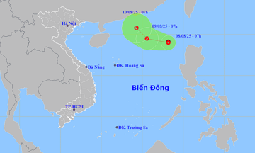 Áp thấp nhiệt đới hình thành trên Biển Đông
