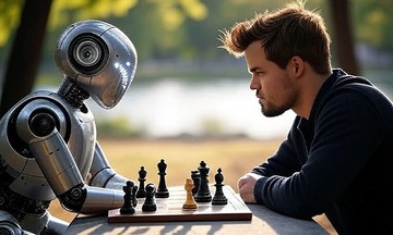 Carlsen tự hào vì AI chơi cờ với suy nghĩ giống con người