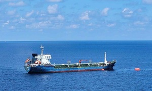 Oil tanker fire leaves one crew member critical