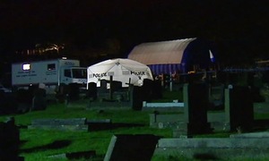 Midnight exhumation solves triple murder of teenage girls