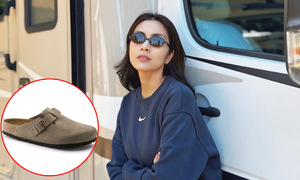 Tang Thanh Ha and other stars embrace the "ugly sandal" trend