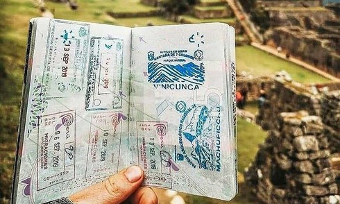 Souvenir passport stamps: A potential travel disaster