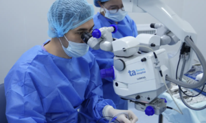 Girl's vision restored after parasitic worm removed from eye