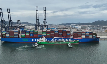 Cosco Shipping triển khai dịch vụ tiếp nhiên liệu xanh tại Trung Quốc