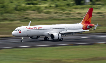 Sun PhuQuoc Airways đón máy bay đầu tiên