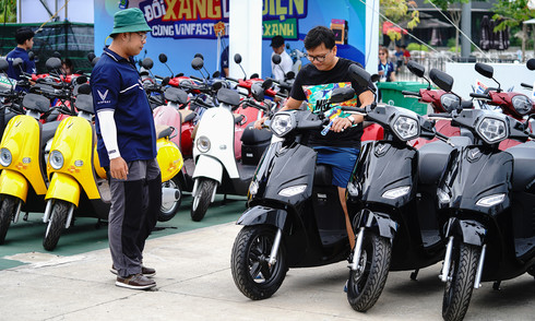 Vietnam ranks third globally in electric motorbike sales