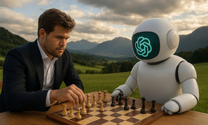 Carlsen defeats ChatGPT in blindfolded chess exhibition