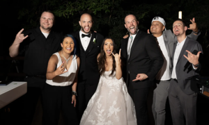 Couple sells tickets to their wedding, raising thousands for charity