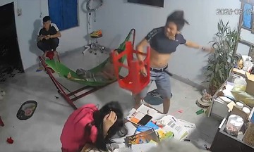 Uẩn khúc khiến người anh quật ghế tới tấp vào đầu em gái