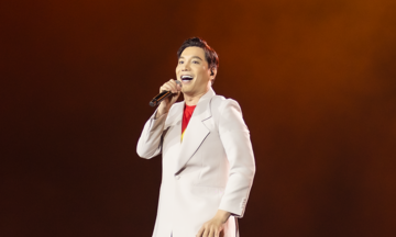 Fan cổ vũ Minh Beta hát 'Việt Nam ơi' ở concert quốc gia