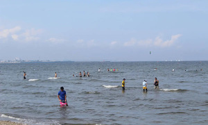Two Vietnamese men rescue Japanese children from drowning