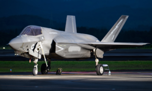 British F-35 fighter jet grounded in Japan due to parts shortage