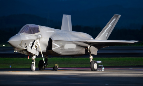 British F-35 fighter jet grounded in Japan due to parts shortage