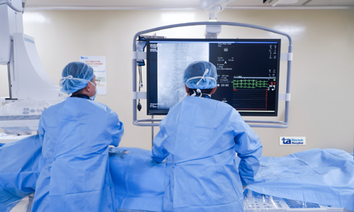 Man's iliac artery five times larger than normal