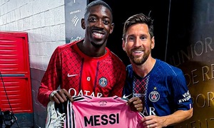 Dembele considers Messi the greatest Ballon d'Or winner