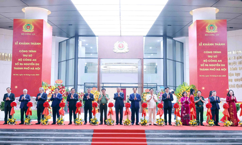 Ministry of public security inaugurates new headquarters