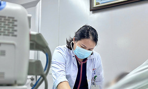 Pregnant woman critically ill with pulmonary tuberculosis