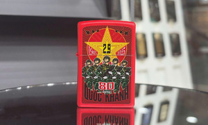 Zippo commemorates Vietnam's 80th national day