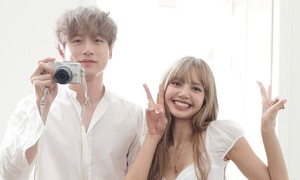 Behind the scenes with Lisa and Japanese actor Sakaguchi Kentaro