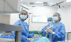 Surgical gauze left in patient's nose for three months