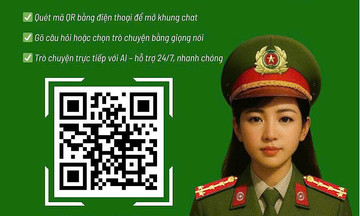 'Cảnh sát AI' của Công an Hà Nội phục vụ người dân 24/24