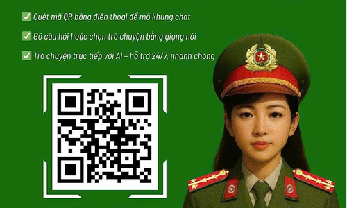 'Cảnh sát AI' của Công an Hà Nội phục vụ người dân 24/24