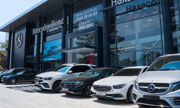 Nhà phân phối ôtô Mercedes giảm lãi nửa đầu năm