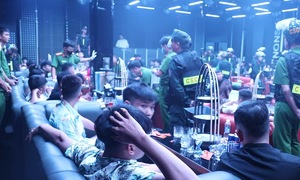 Inside the bar and nightclub raided by 400 police officers