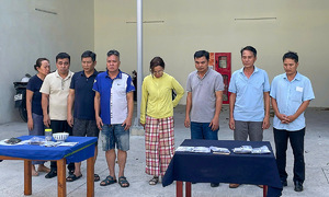 Auto repair shop owner's hidden gambling den