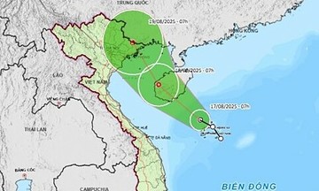 Áp thấp nhiệt đới hướng vịnh Bắc Bộ