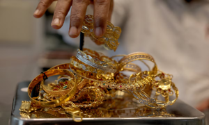 Wall street less optimistic about gold prices this week