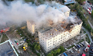 Russia launches missile strikes on Ukraine ahead of Trump-Zelensky meeting