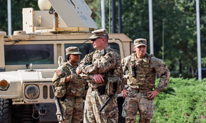 National Guard troops may be armed while patrolling Washington D.C.