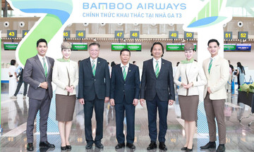 Bamboo Airways bắt đầu khai thác nhà ga T3 Tân Sơn Nhất