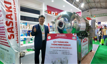 Sasaki giới thiệu giải pháp chế biến mới ngành thủy sản tại Vietfish 2025