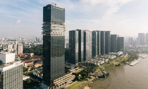 Tháp tài chính 55 tầng Saigon Marina đi vào vận hành